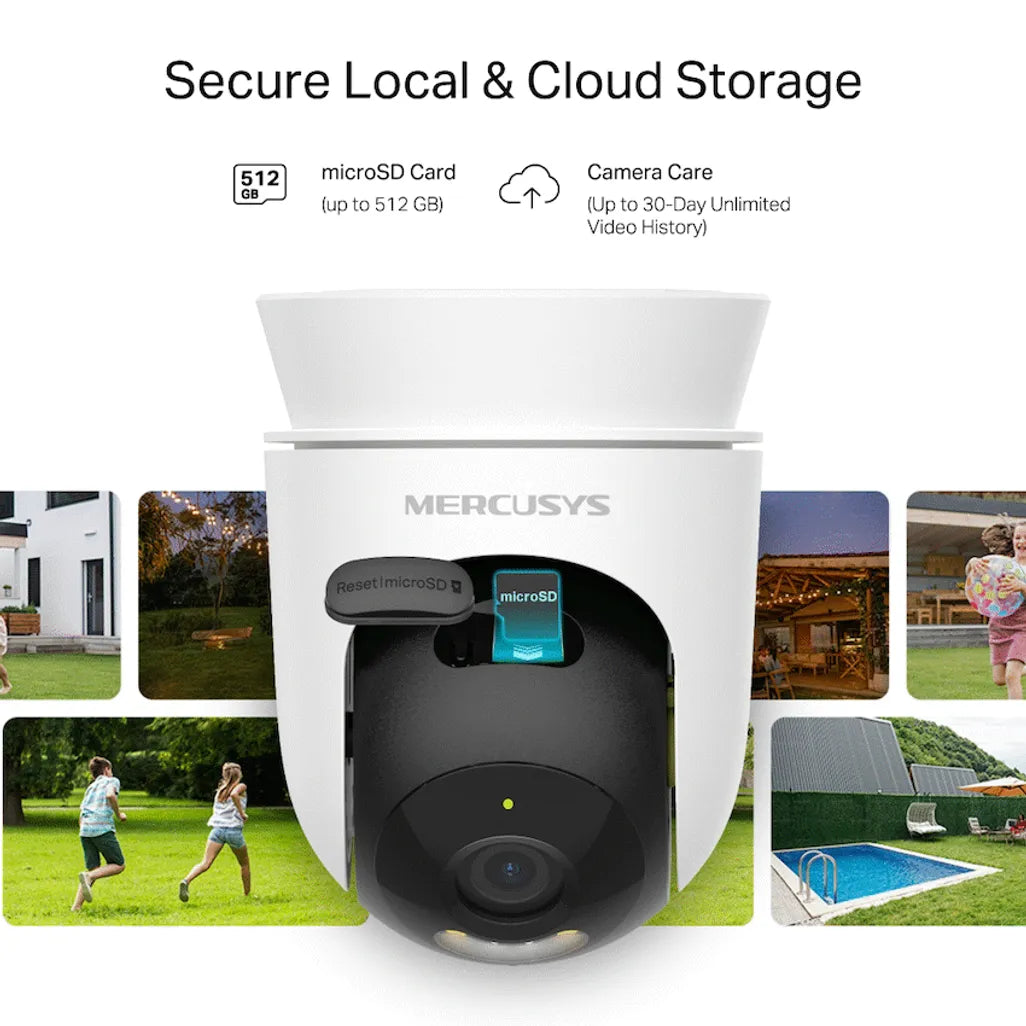 Outdoor Pan or Tilt Security WiFi Camera