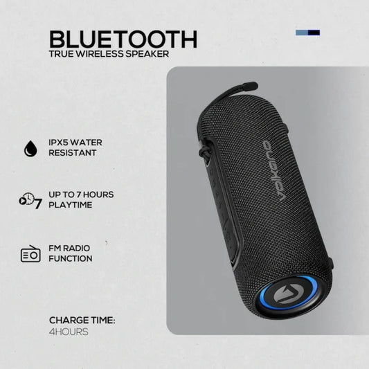 Volkano Mini Mamba 2.0 Series Bluetooth Speaker - Black