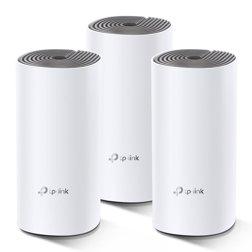 TP-Link Deco E4 (3-Pack) AC1200 Whole-Home Mesh Wi-Fi System