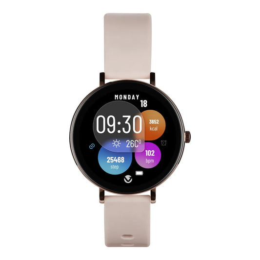 Volkano Aurora Series Ladies Smart Watch Gold