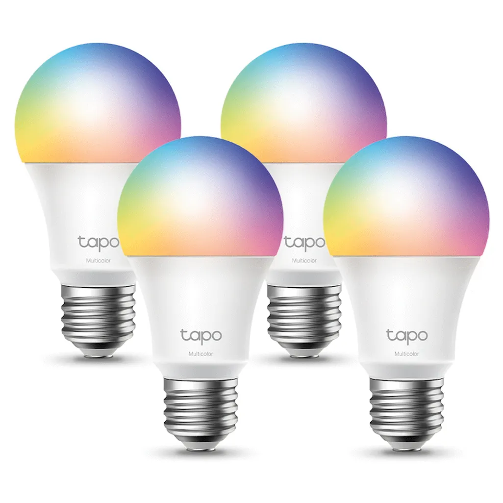 Smart WiFi Light Bulb Multicolor 4Pack