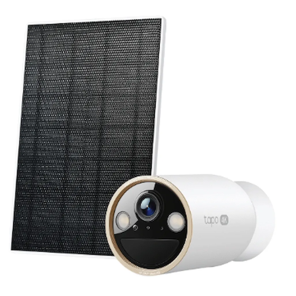 Solar Powered Security Camera Kit