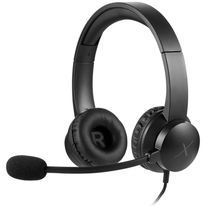 VolkanoX Chat Mk2 Series Wired USB Headset - Graphite