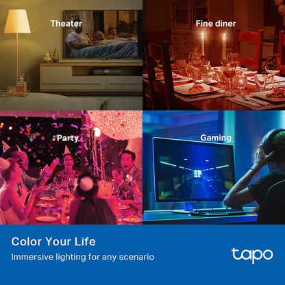 Smart WiFi Light Bulb Multicolor 4Pack