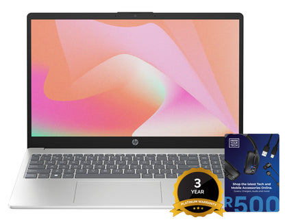 HP 15 Ryzen 7, 16GB, 512GB 3 year warranty and Dress Your Tech R500 voucher