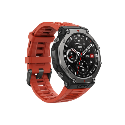Amazfit T-Rex 3  Trex Lava Smartwatch