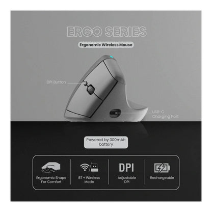 Volkano X Ergo Bluetooth Wireless Mouse