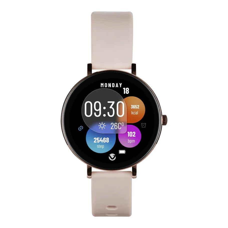 Volkano Aurora Series Ladies Smart Watch Gold